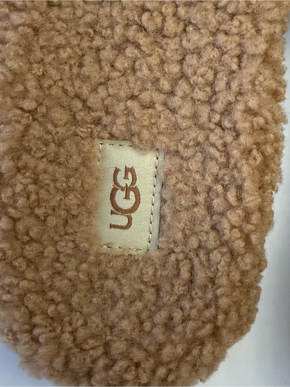 AUTHENTIC UGG Cozetta Curly Slide Slippers | Women’s Size 9 | Chestnut | NWT - Picture 9 of 11